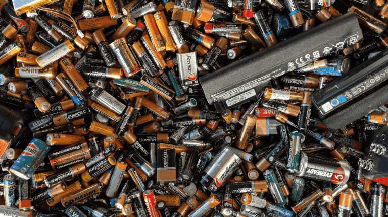 Veel soorten batterijen