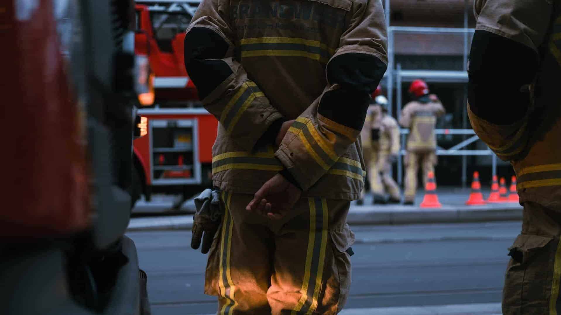 rug van brandweerman